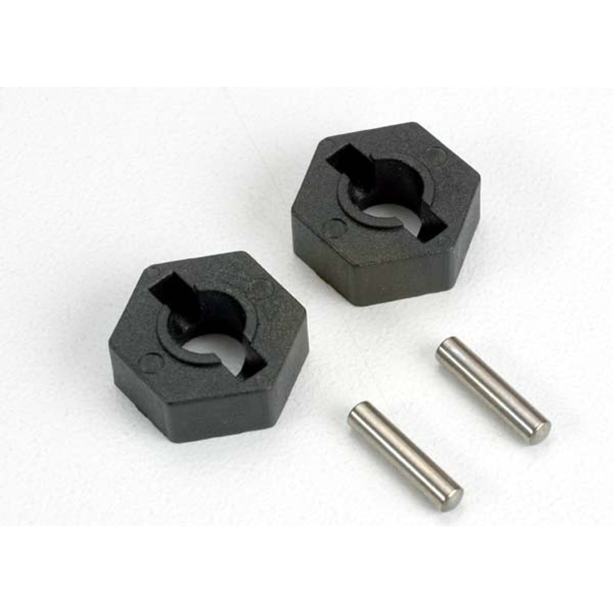 Traxxas 4954 14mm Hex Wheel Hubs with Axle Pins (2.5x12mm) (2) NIB