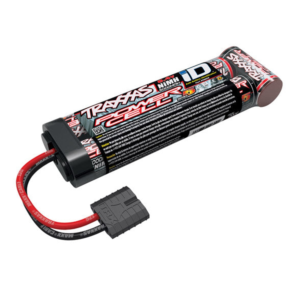 Traxxas Series 5 Power Cell 5000mAh 8.4V NiMH iD Plug Flat 156x24x47mm