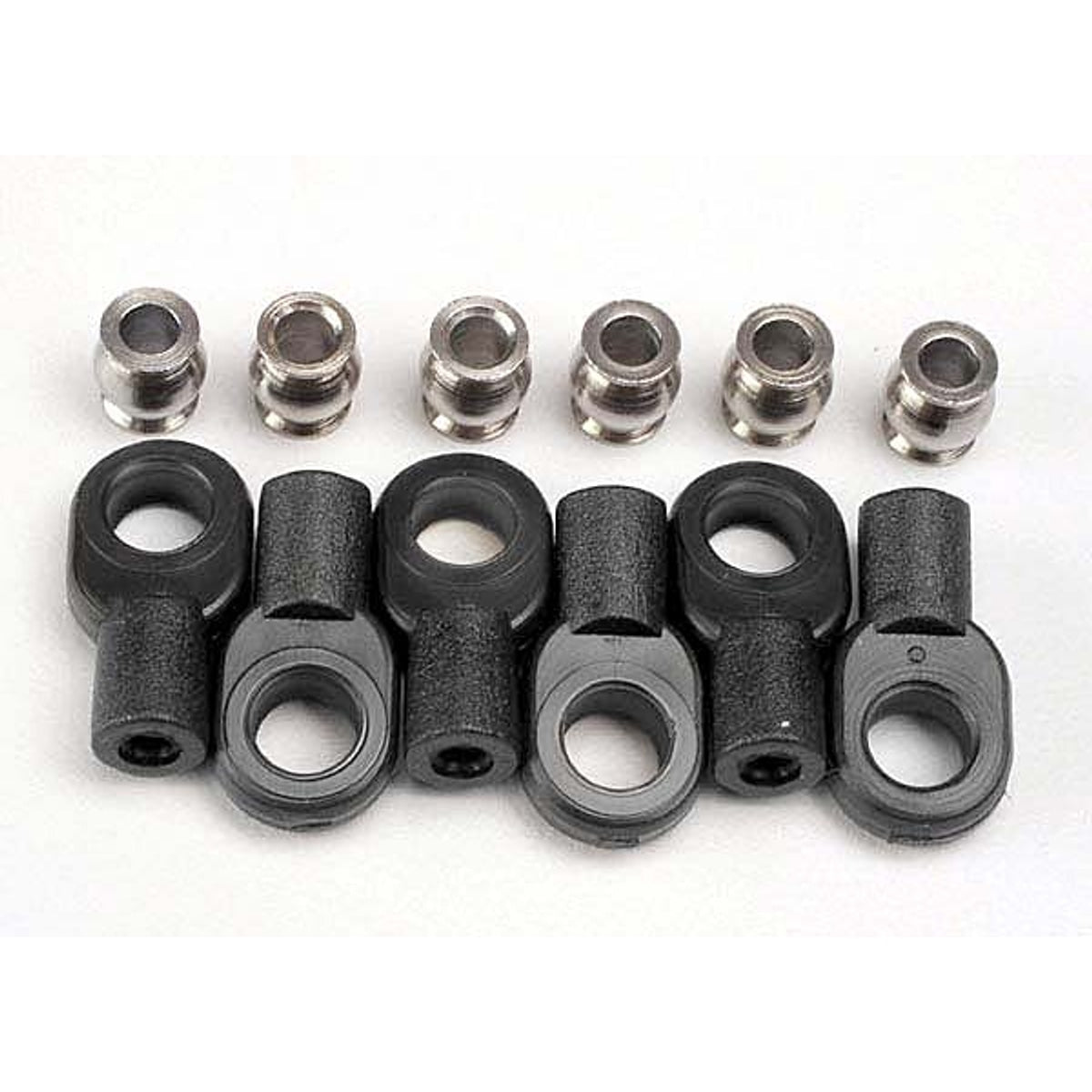 Traxxas Short Rod Ends with Hollow Balls (6)