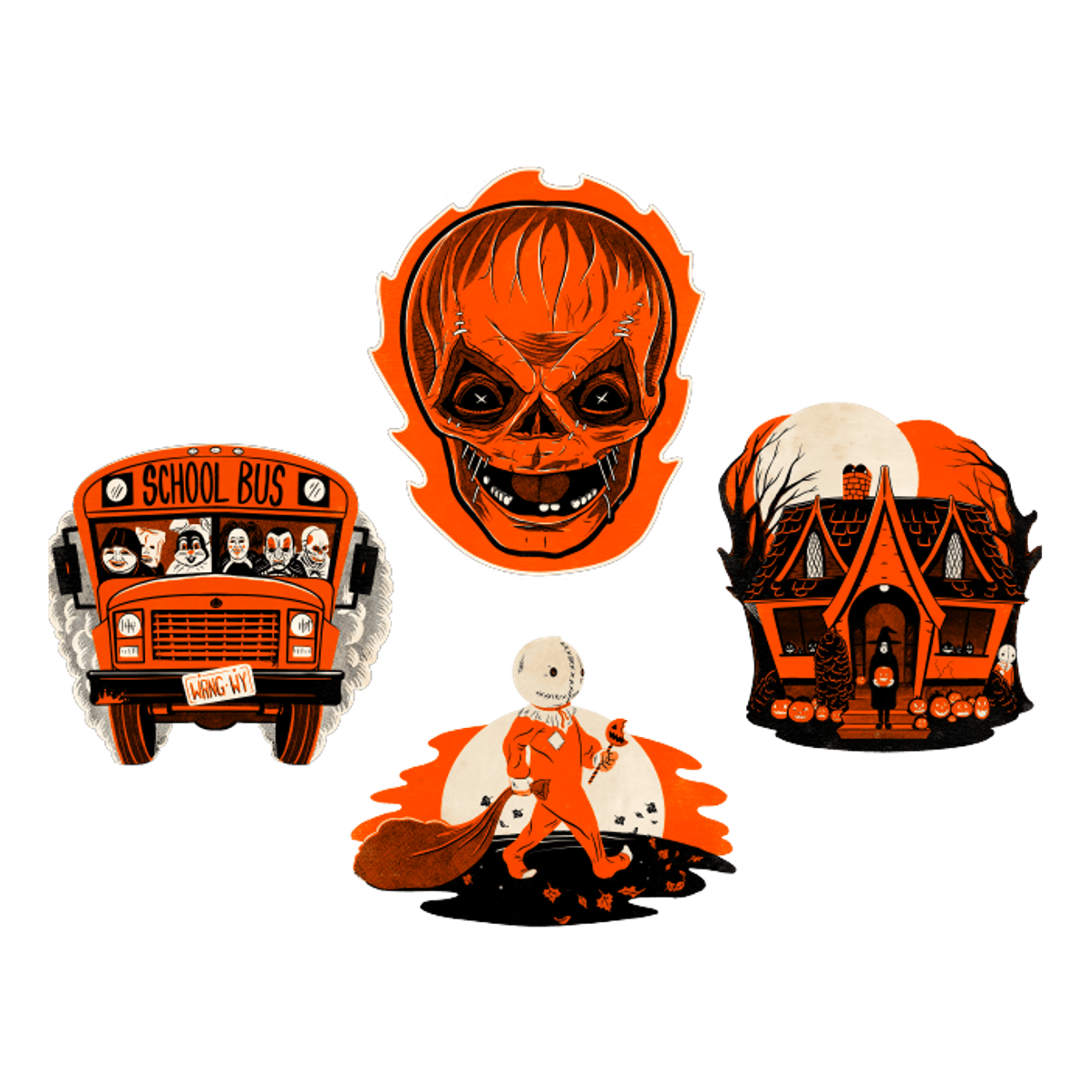 Trick r Treat Glow in the Dark Wall Decor