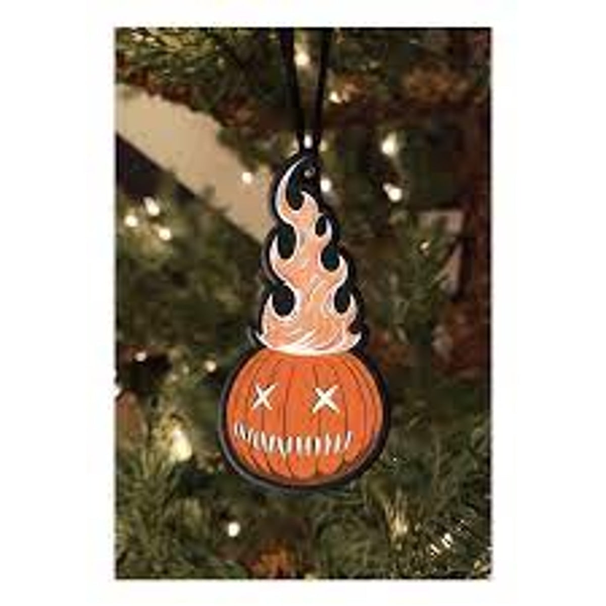 Trick R Treat - Jack O Lantern Metal Ornament