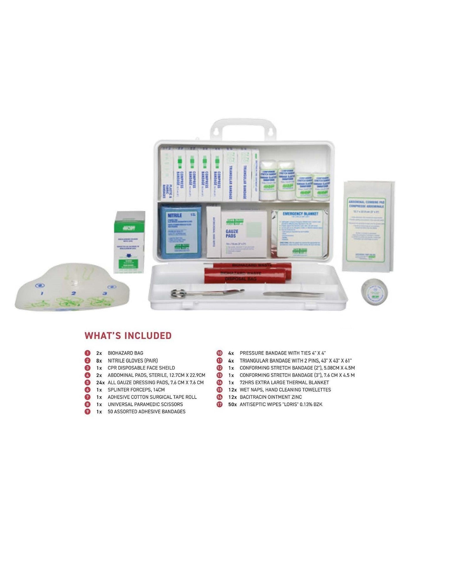 CSA Z1120-17 Type 2 First Aid Kit - Low-Risk Workplaces (26-50 Workers)