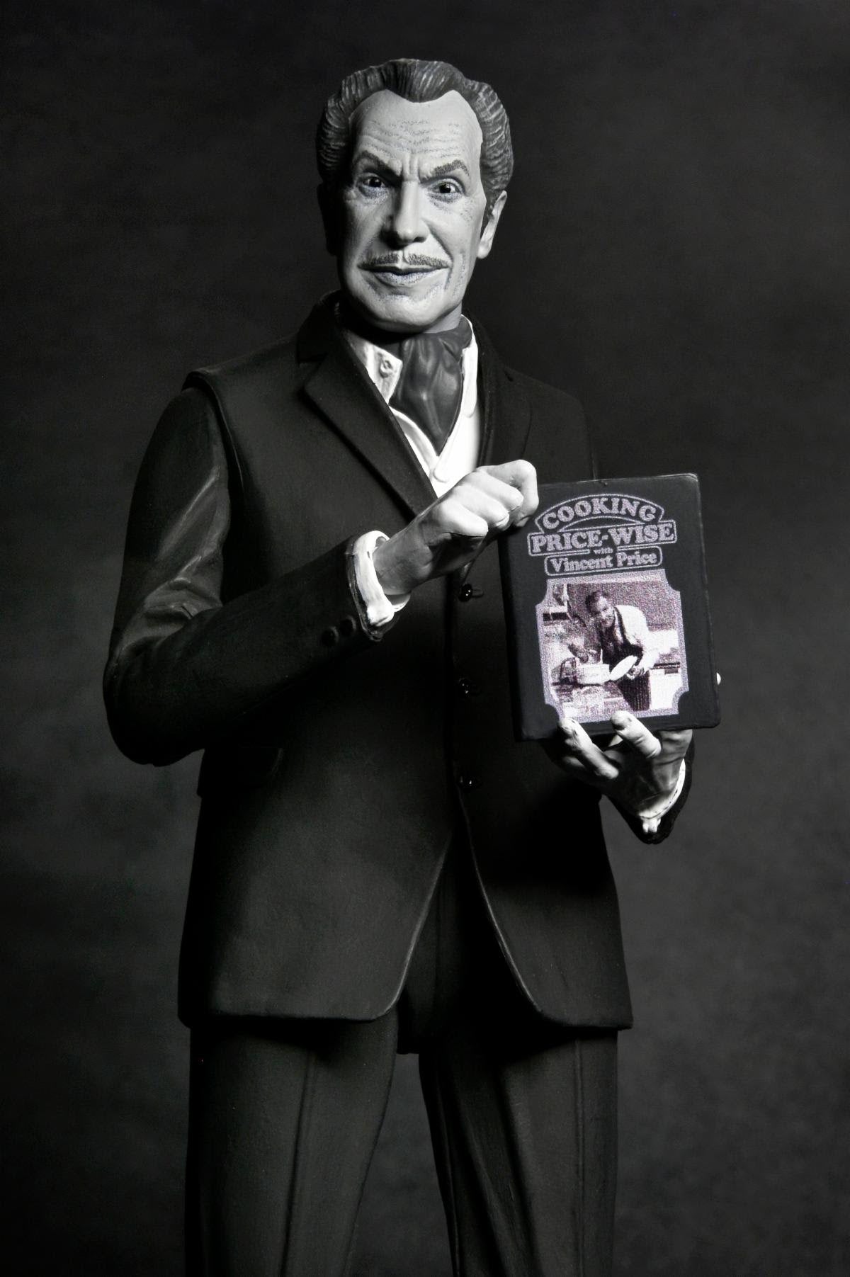Vincent Price - 7" Scale Action Figure - Ultimate Vincent Price (B&W)