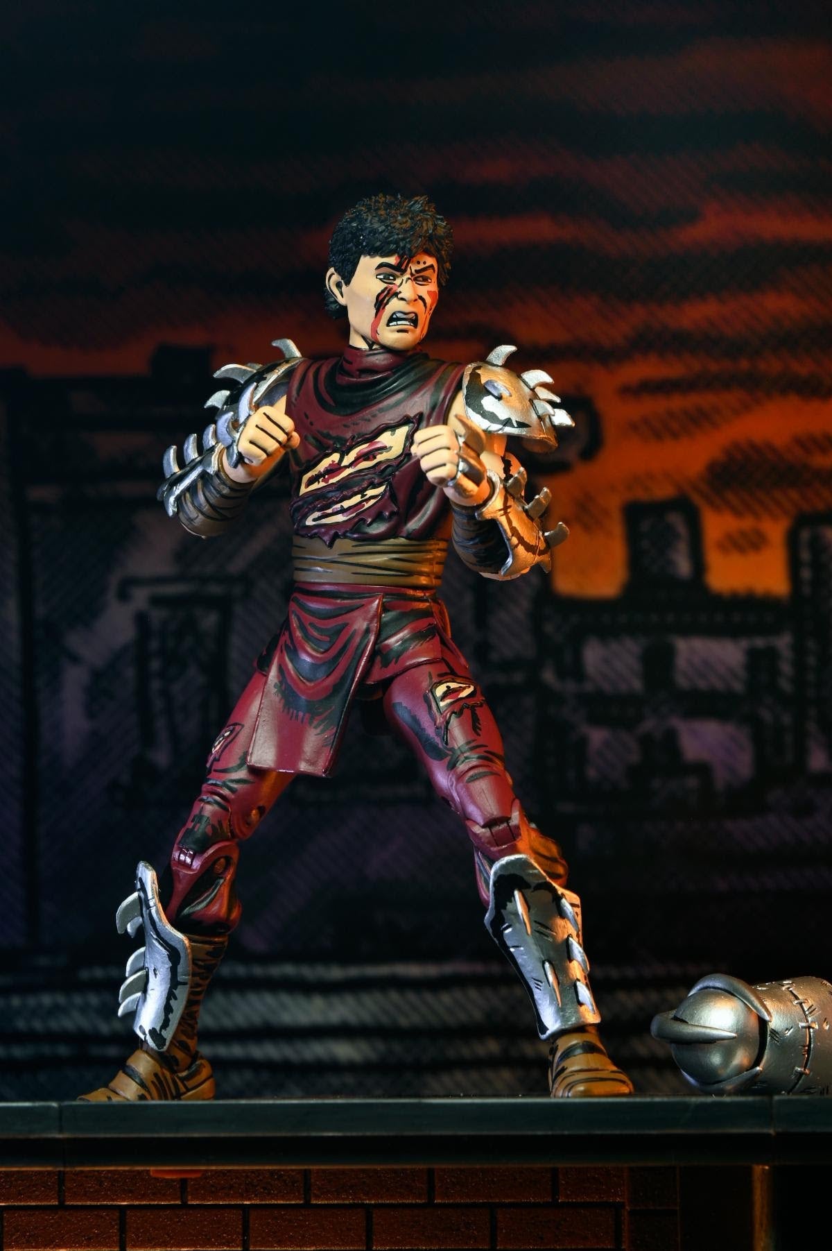 Teenage Mutant Ninja Turtles (Mirage Comics) - 7" Scale Action Figure – Battle Damaged Shredder