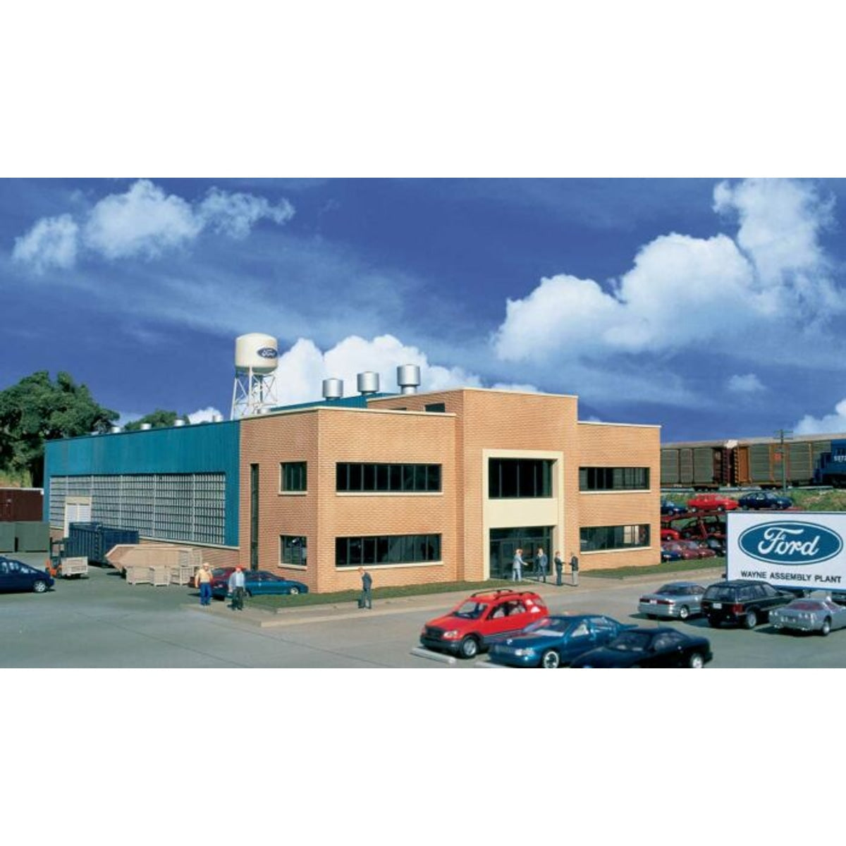 Walthers HO Ford Automotive Assembly Plant Kit