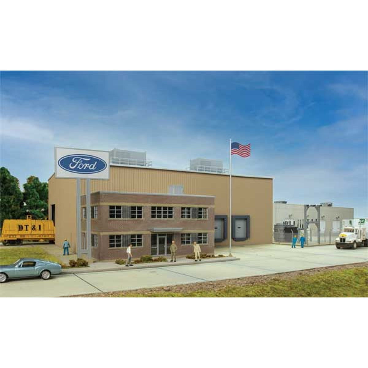 Walthers HO Ford Stamping Plant Kit