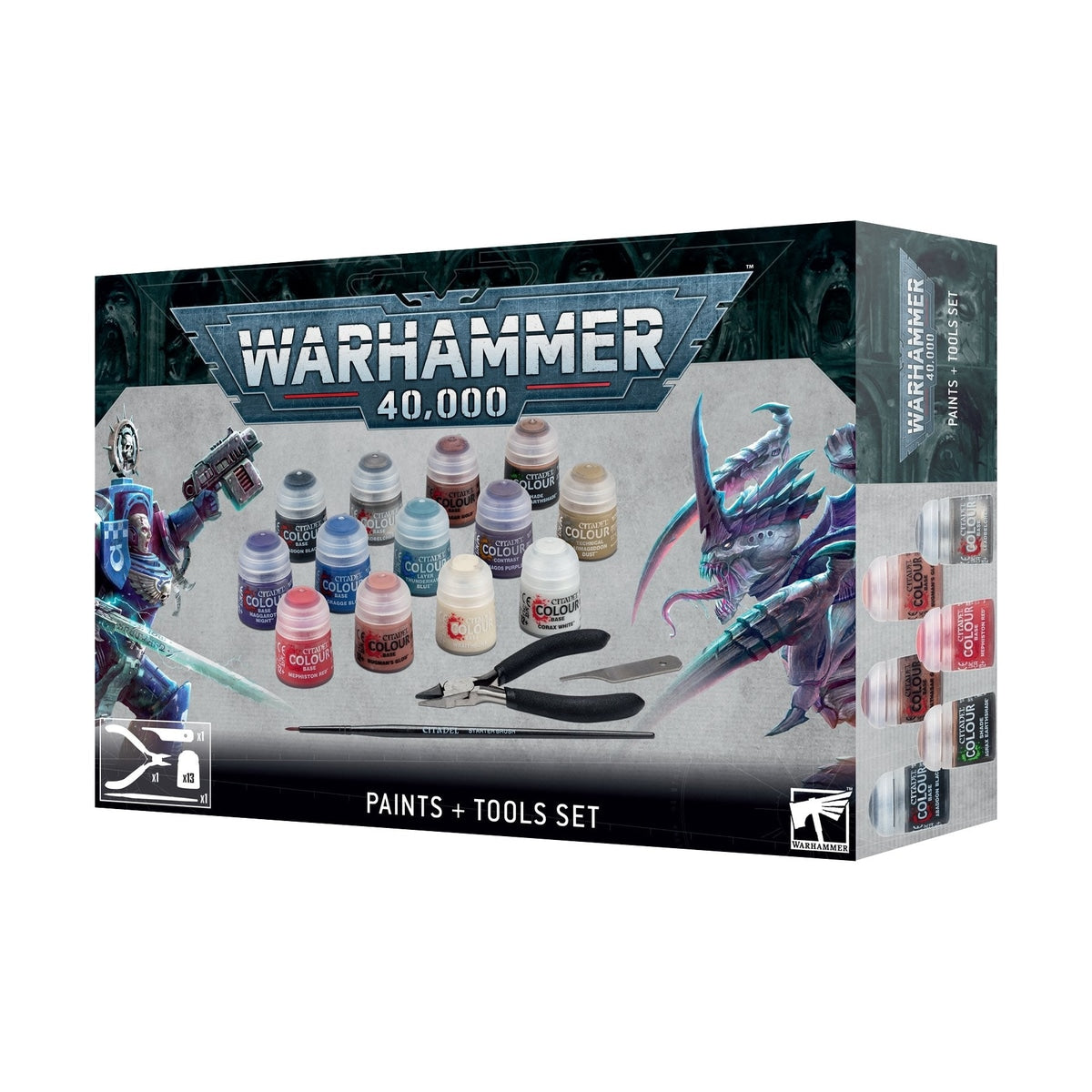 Warhammer 40,000: Paints & Tools Set