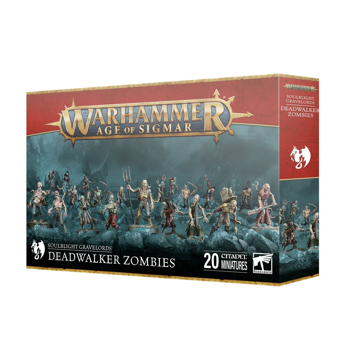 Warhammer Age of Sigmar: Soulblight Gravelords Deadwalker Zombies