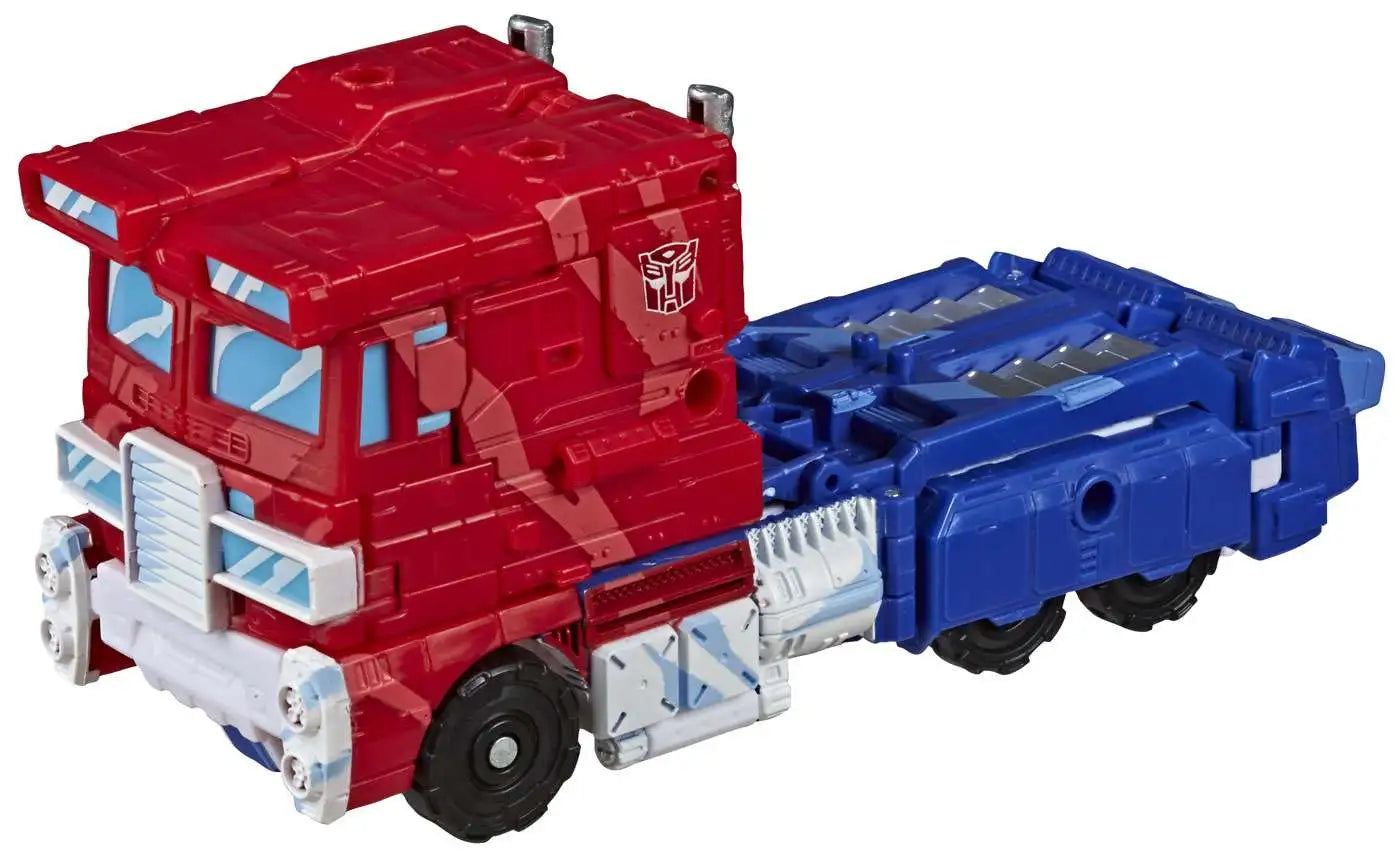 Transformers Generations Siege: War for Cybertron Trilogy Optimus Prime Exclusive Voyager Action Figure WFC-S65 - Classic Animation