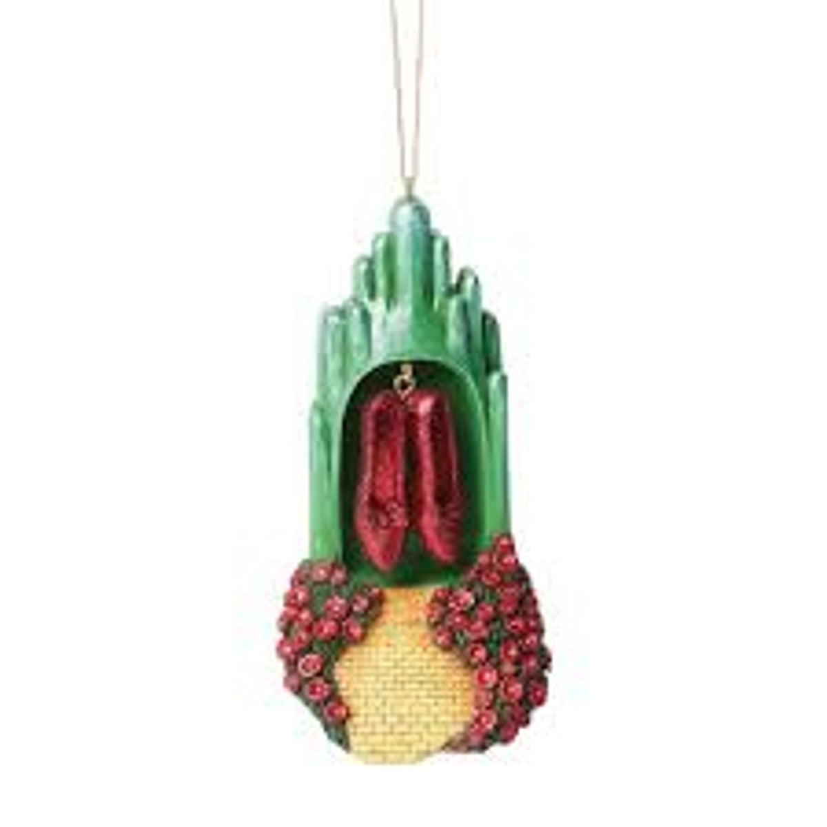 Wizard of Oz Ruby Slippers Jim Shore Ornament
