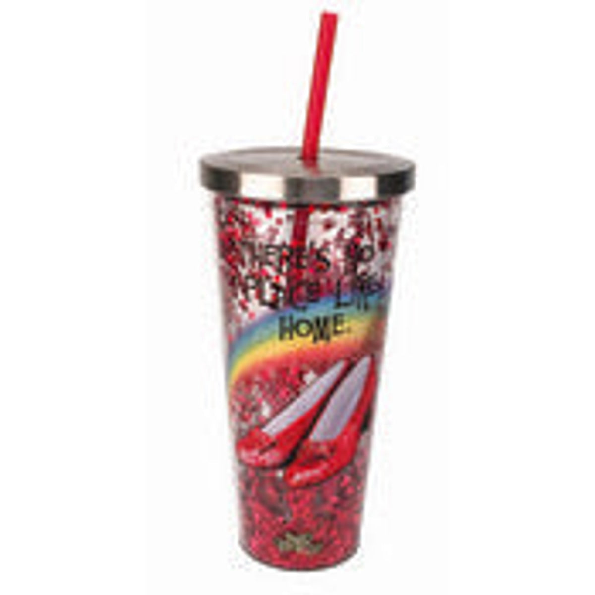 Wizard Of Oz - Ruby Slippers Large Glitter Cup