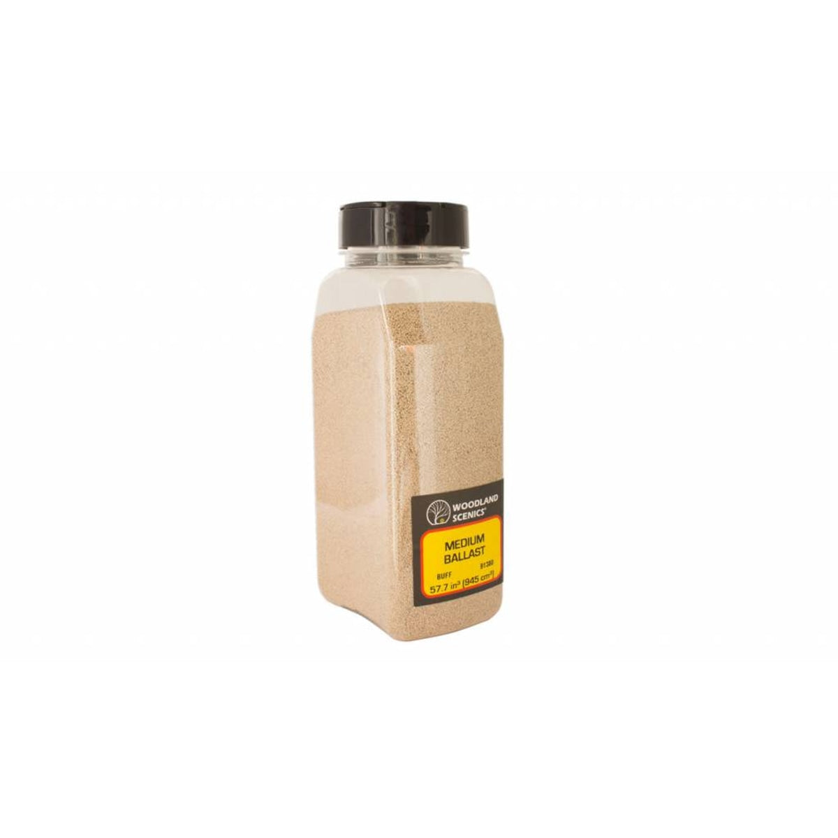 Woodland Scenics Fine Ballast Buff Shaker 57.7 in3 (945 cm3)