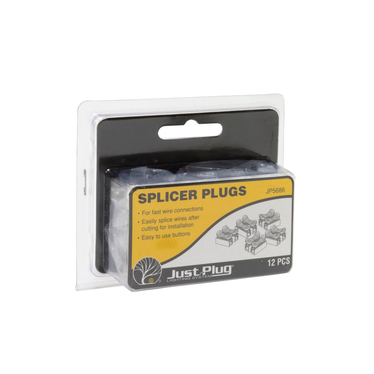 Woodland Scenics Just Plug Splicer Plug (12pk)