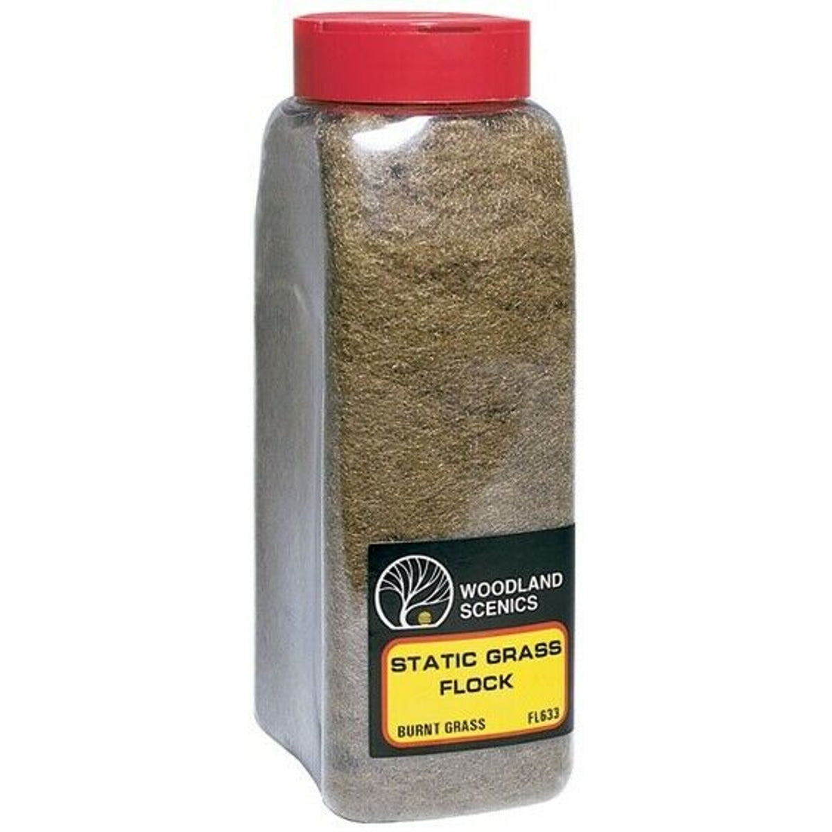 Woodland Scenics Static Grass Flock Burnt Grass Shaker 57.7 in3 (945 cm3)