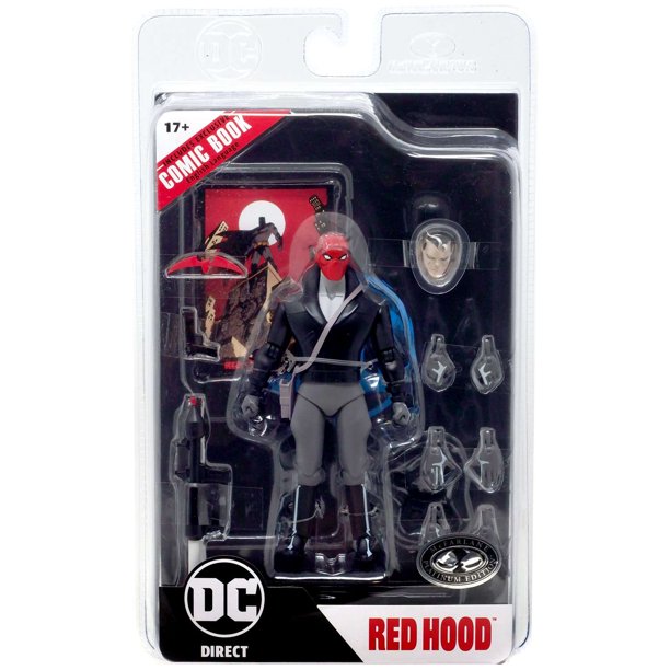Batman: The Adventures Continue DC Page Punchers Red Hood 6" Action Figure with Comic - Platinum / chase