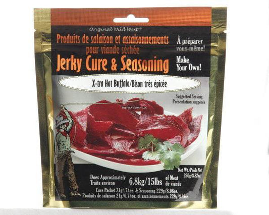 Wild West X-tra Hot Buffalo Jerky Cure and Seasoning - Uncle Mike's Outdoors and More!