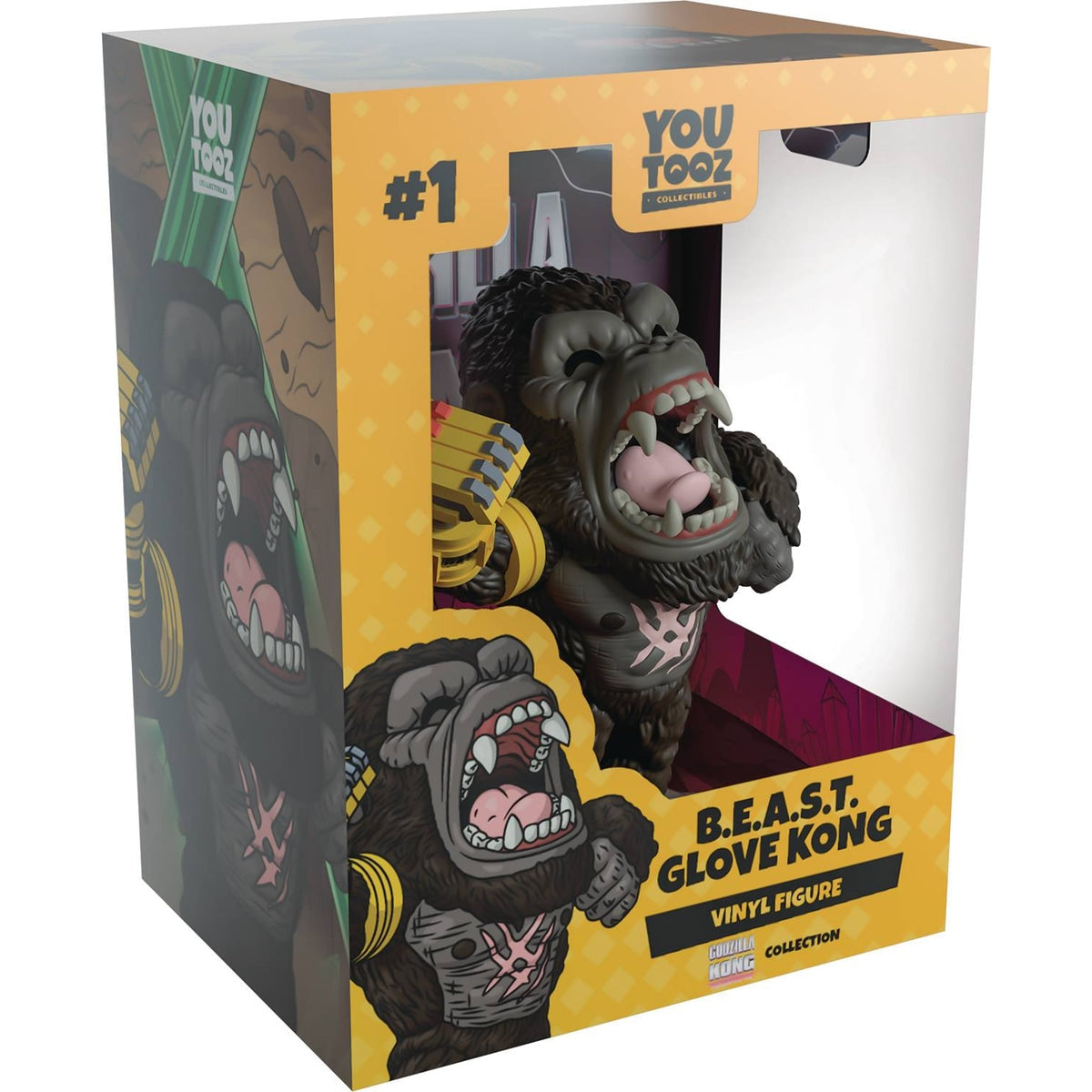 Youtooz Godzilla x Kong - Beast Glove Kong Vinyl Figure