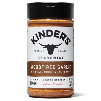 Kinder's Woodfired Garlic Seasoning, 9.5oz