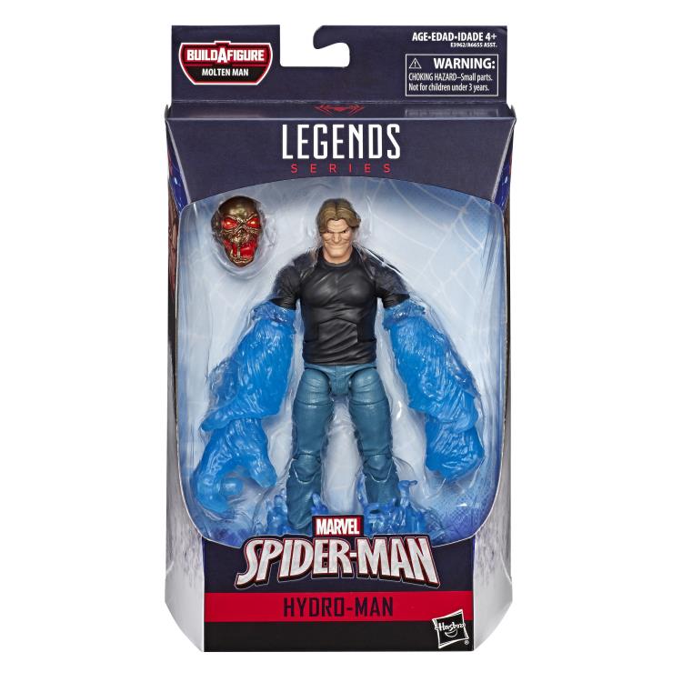 Spider-Man Marvel Legends Hydro-Man (Molten Man BAF)