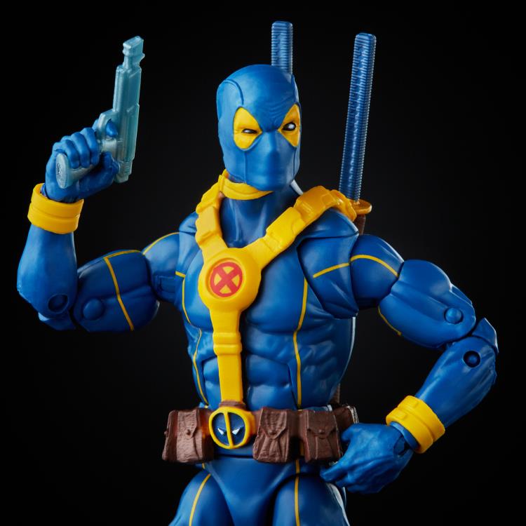 Deadpool Marvel Legends Deadpool (Blue) (Strong Guy BAF)