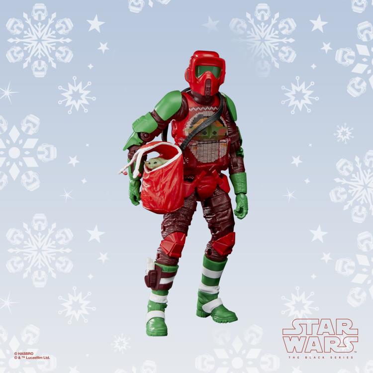Hasbro - Star Wars The Black Series 6" Scout Trooper - Holiday Edition - Exclusive Figure