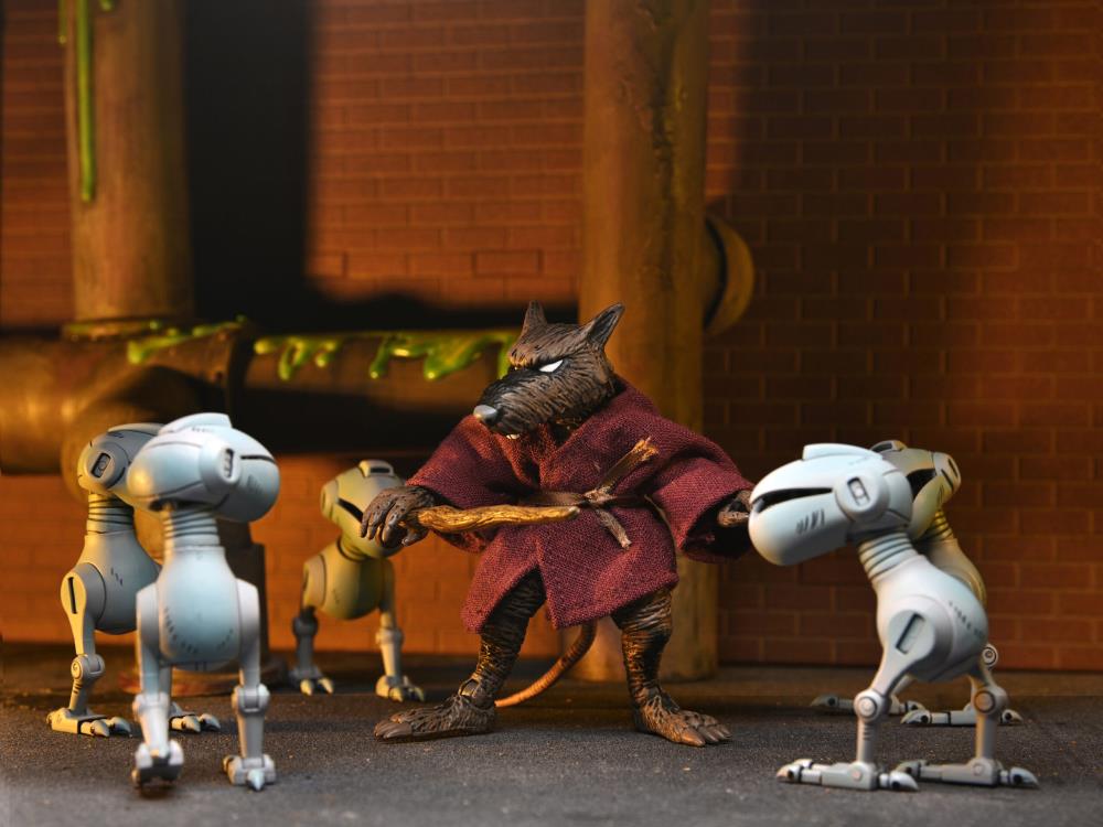 Neca - Teenage Mutant Ninja Turtles: Mirage Comics - 7" Scale Action Figure - Splinter