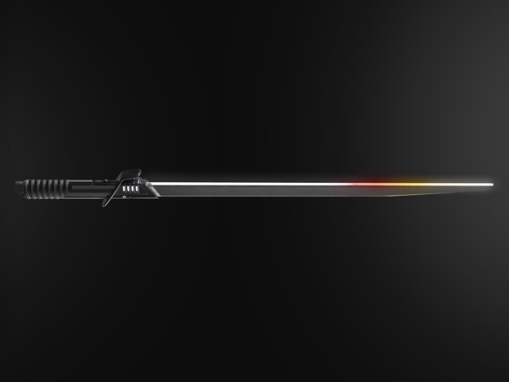Star Wars The Black Series Mandalorian Darksaber Force FX Elite Lightsaber