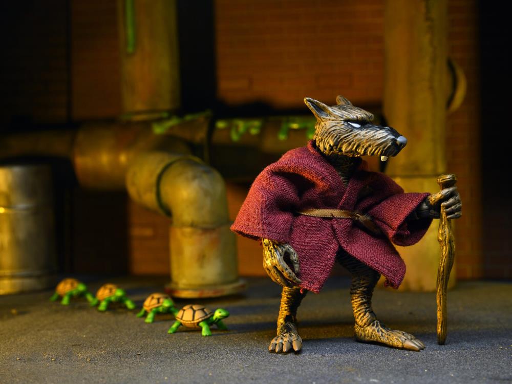 Neca - Teenage Mutant Ninja Turtles: Mirage Comics - 7" Scale Action Figure - Splinter