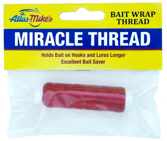 Atlas-Mike's Miracle Thread Bait Wrap Thread Red