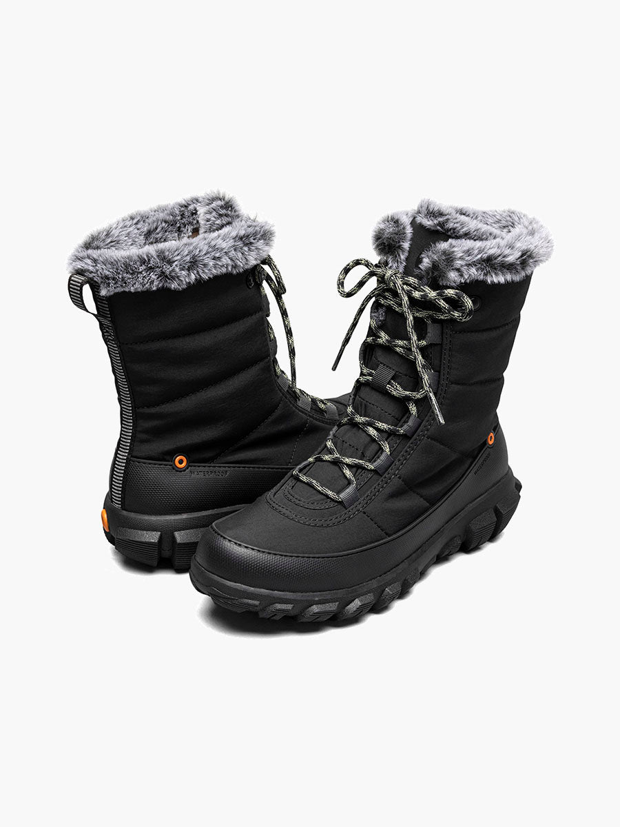 Cedar Quilt Lace Women's Waterproof Boots