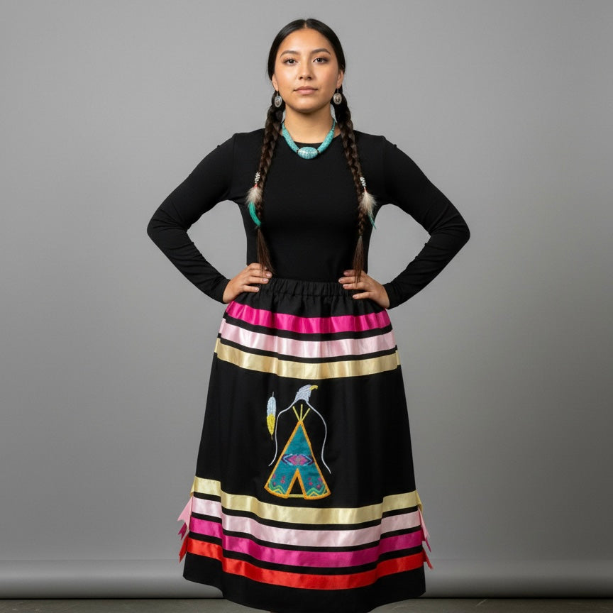 OLDTRIBES™ Shelter of Heritage Ribbon Skirt