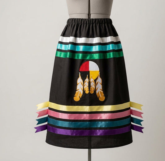OLDTRIBES™ Four direction Ribbon Skirt