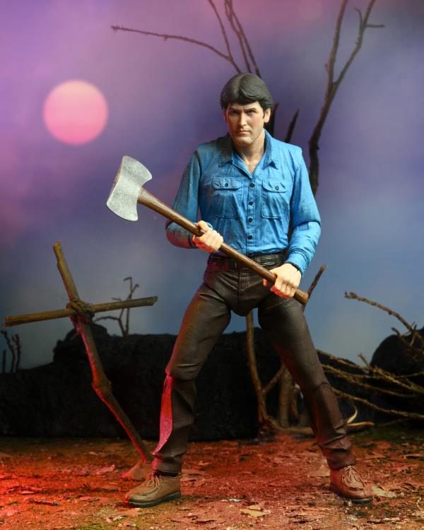The Evil Dead 40th Anniversary Ultimate Ash Williams Figure (substandard packaging)