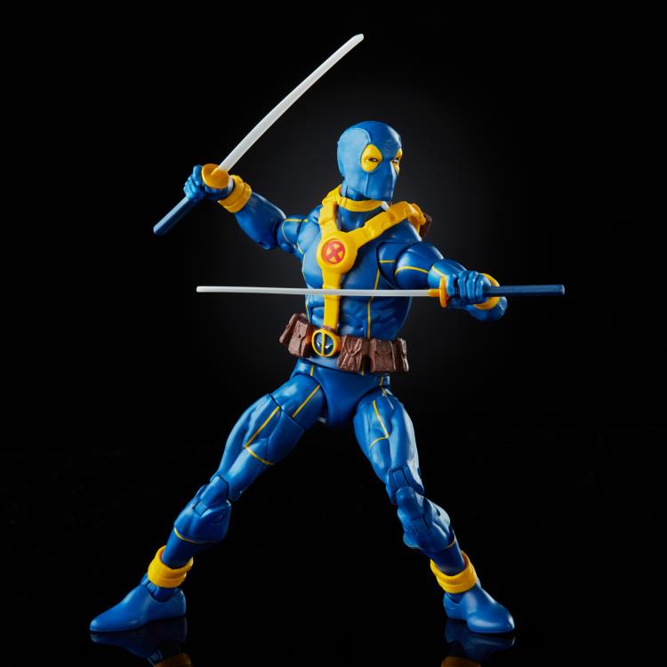 Deadpool Marvel Legends Deadpool (Blue) (Strong Guy BAF)