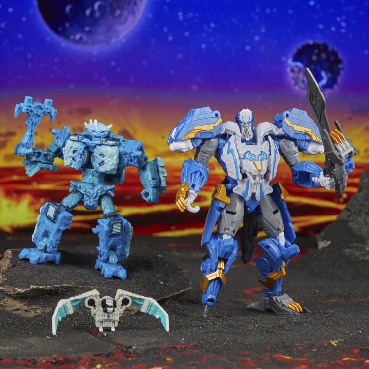 Transformers: Legacy United Star Raider Thundertron, Star Raider Nightstrike, & Infernac Universe Calcitron Exclusive