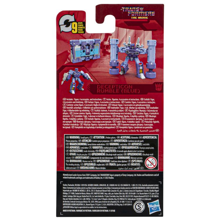 Transformers Studio Series 86 Core Decepticon Rumble - Blue