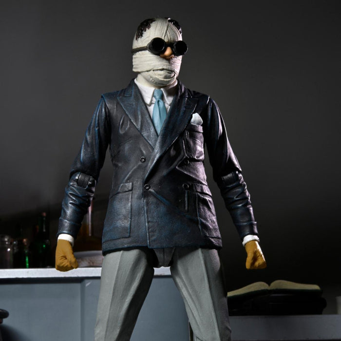 Neca - Universal Monsters - 7" Scale Action Figure - Ultimate Invisible Man