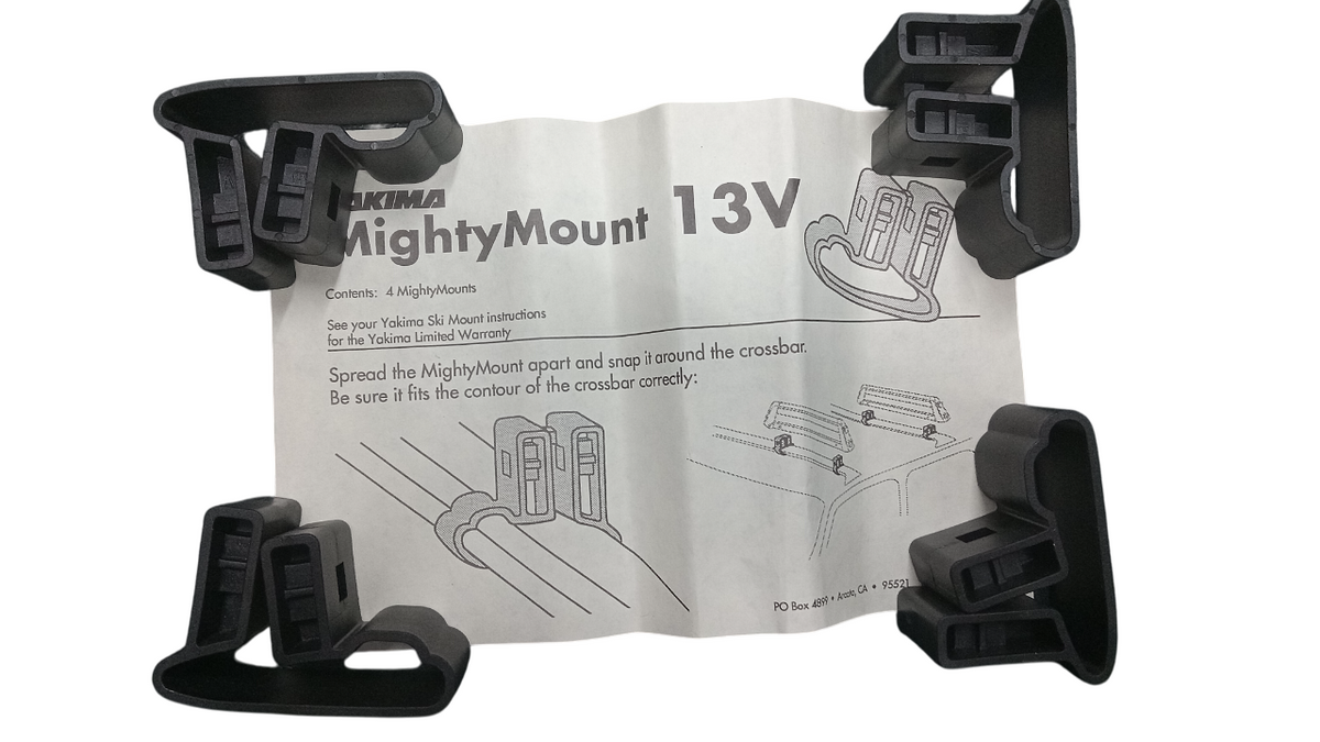 Yakima Mighty Mounts 13V Ski/Snowboard Rack Attachment Kit