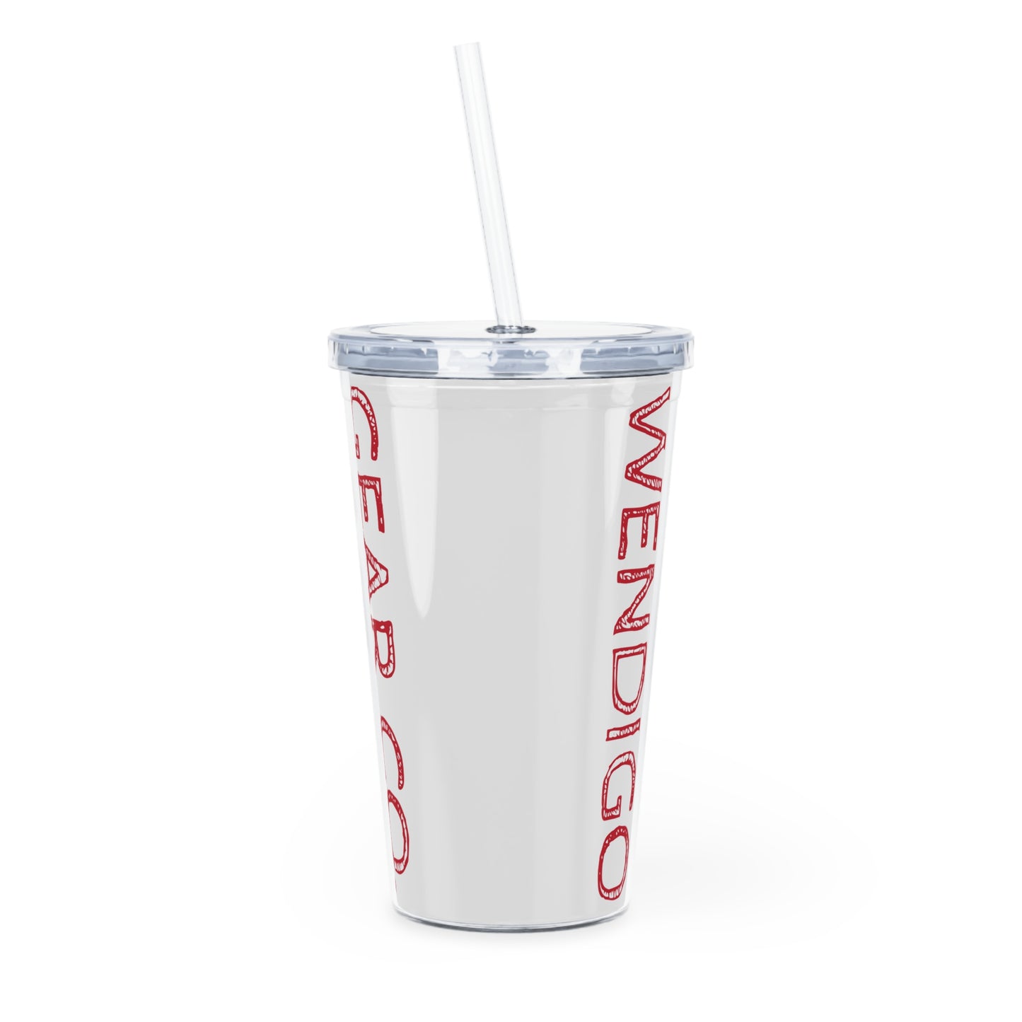 WENDIGO GEAR CO. Plastic Tumbler with Straw