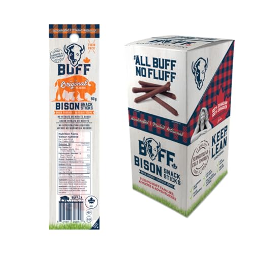 BUFF - Bison Snack Stick - Original (6 x 125g 60)