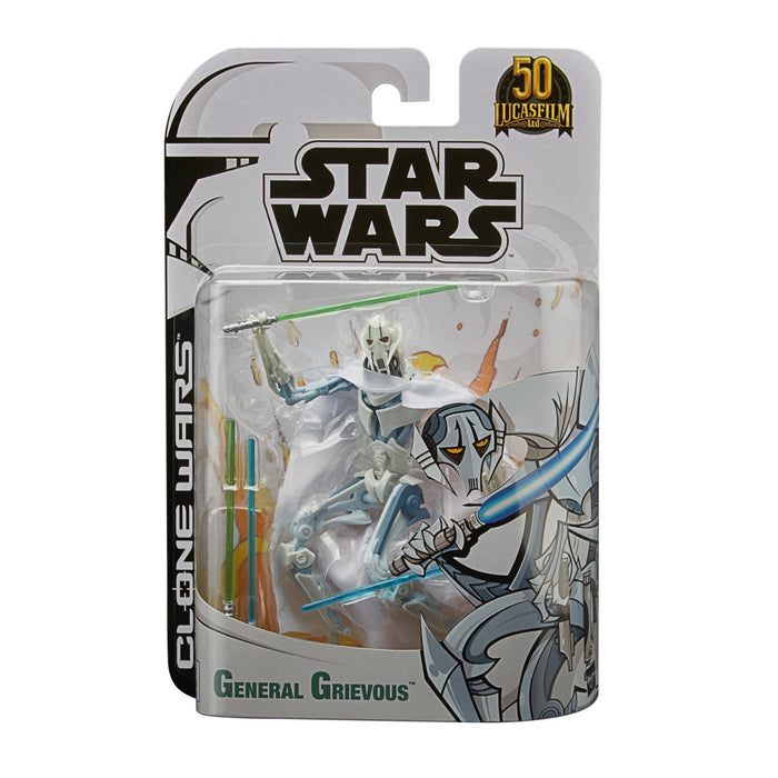 Star Wars: The Black Series Cartoon General Grievous (Tartakovsky Clone Wars)