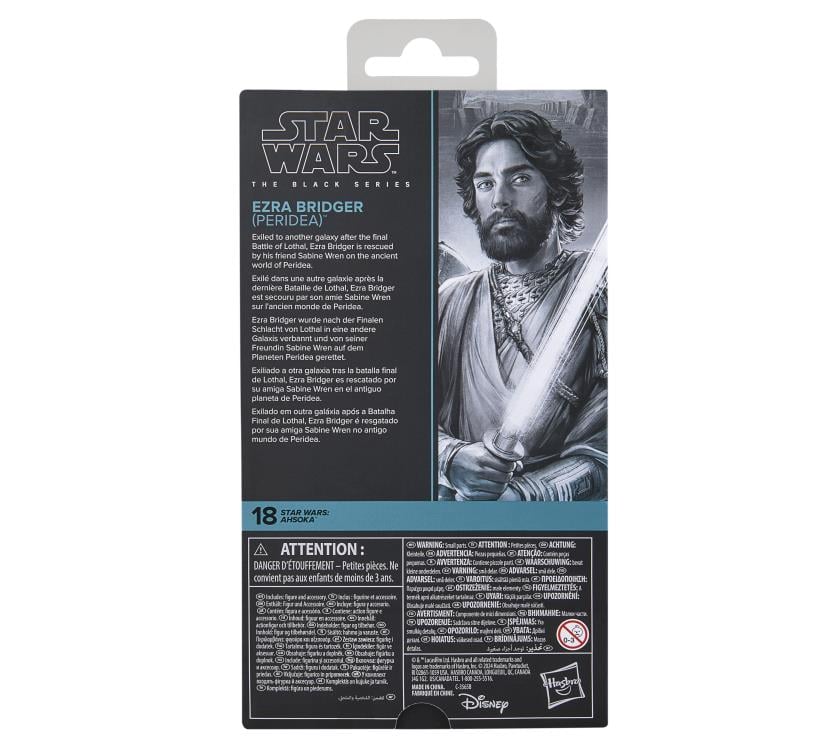 Star Wars: The Black Series 6" Ezra Bridger (Peridea) Action Figure