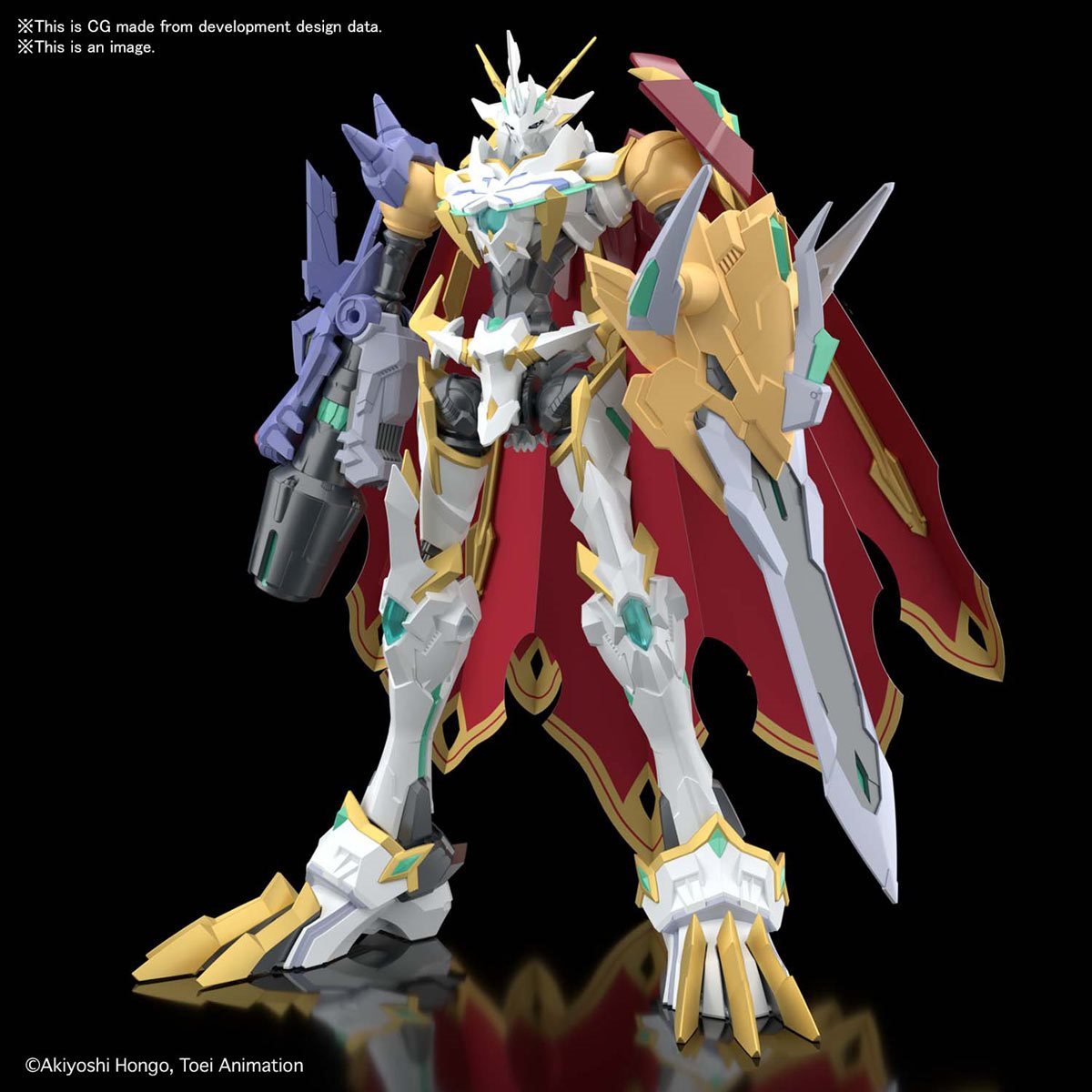 Digimon Omegamon X-Antibody Figure-Rise Standard Amplified Model Kit