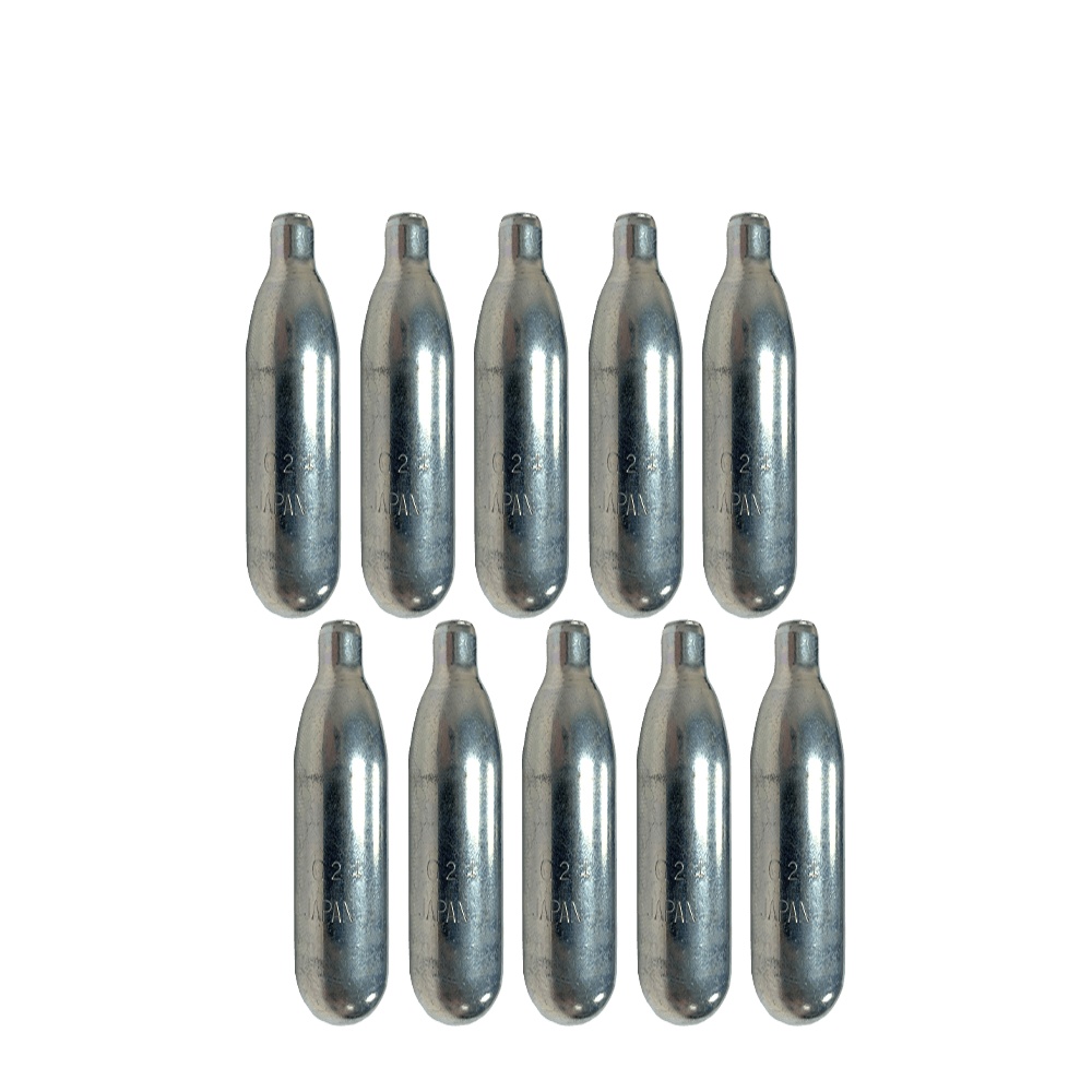 Byrna 10CT 12 Gram CO2 Cartridges + Oiler Cartridge