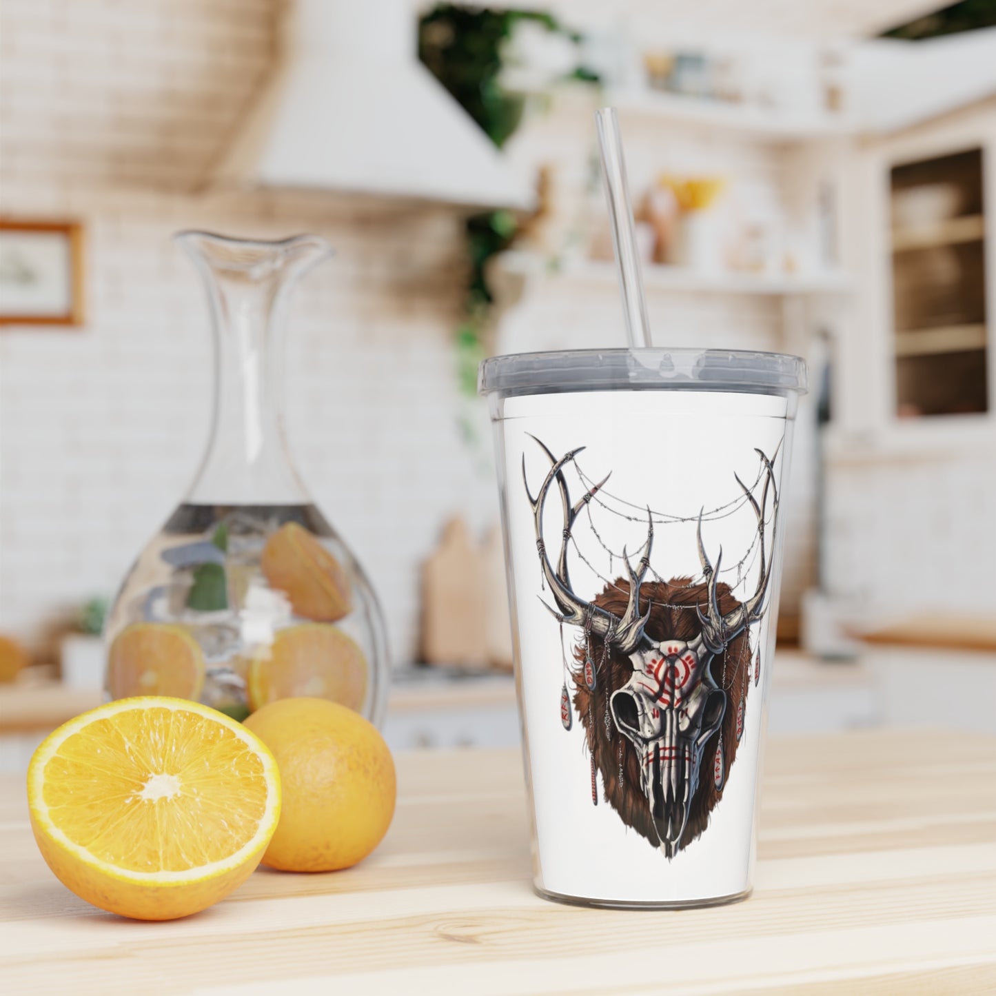 WENDIGO GEAR CO. Plastic Tumbler with Straw