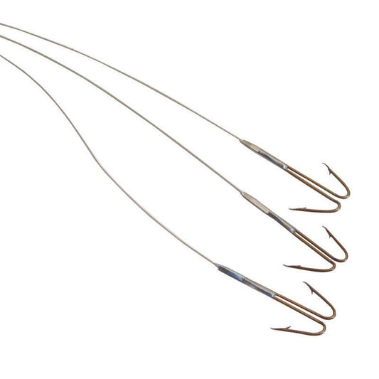 🍁COMPAC Wire Snelled Gorge Hooks