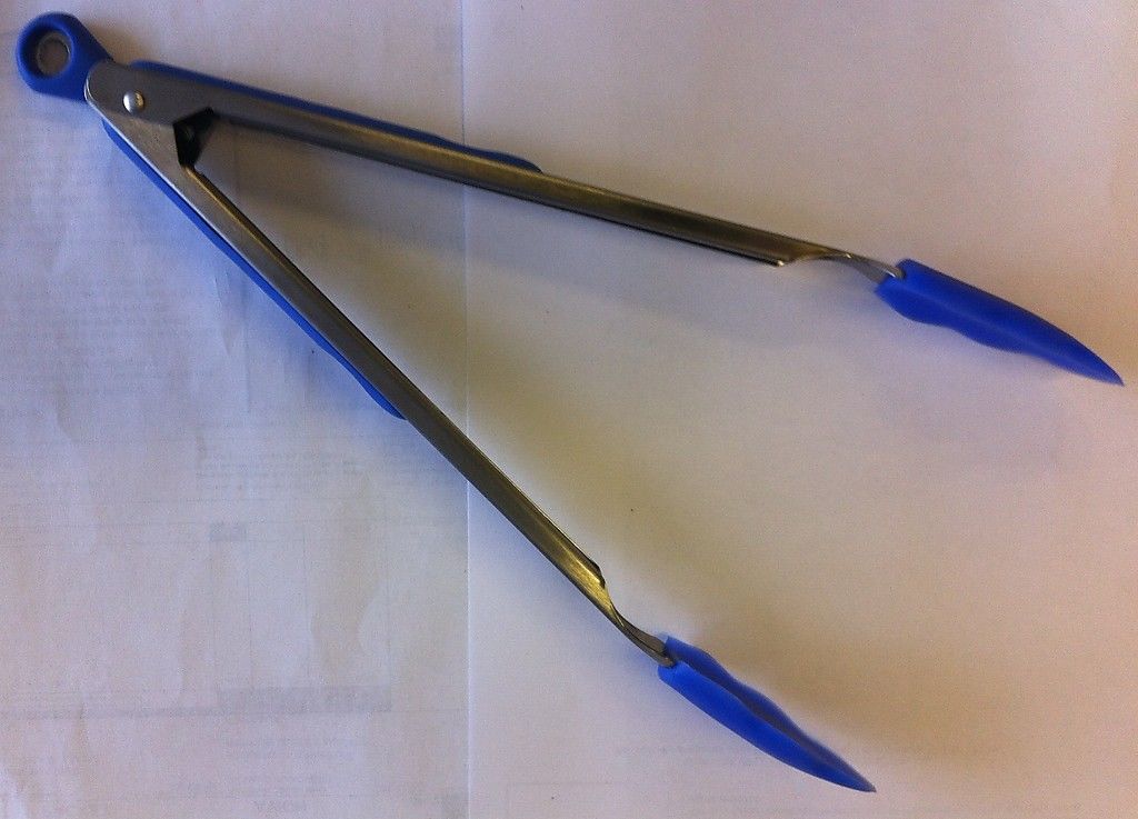 World Famous Silicone Tipped Tongs