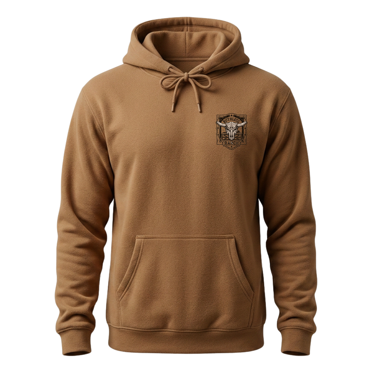 RUTHLESS RANCH HEAVYWEIGHT HOODIE | Saddle