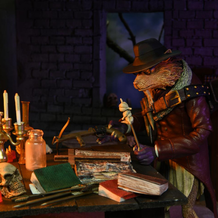 Universal Monsters x Teenage Mutant Ninja Turtles Ultimate Splinter as Van Helsing