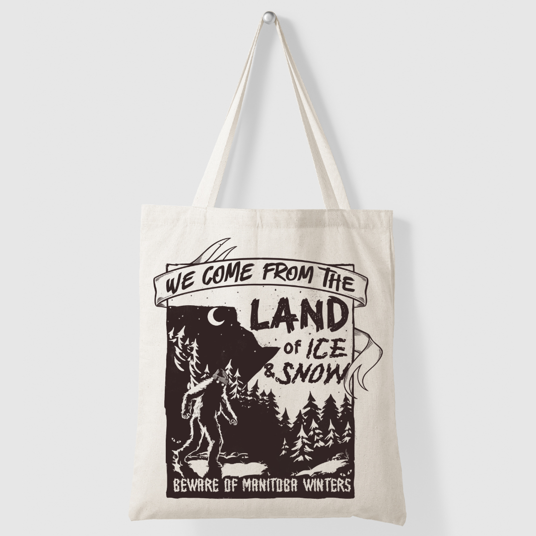Land of Ice and Snow Tote Bag